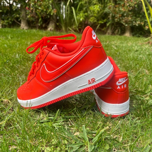 Nike Air Force 1 Low Retro “Orange Blaze” – Size 9.5 - Picture 4 of 6